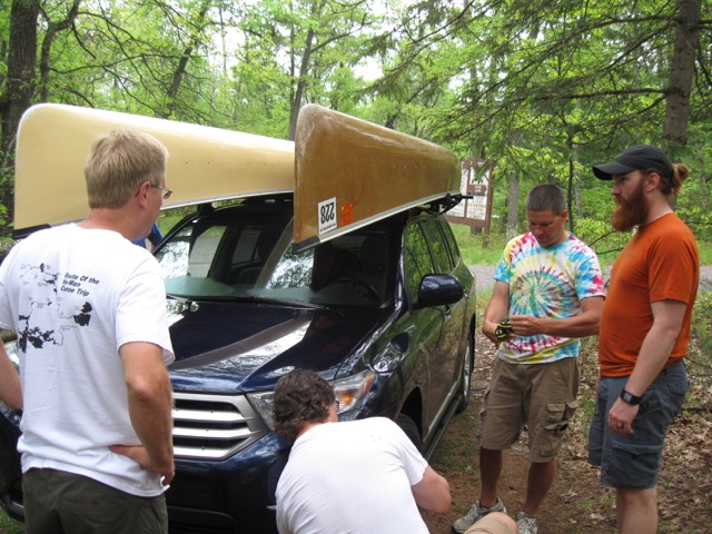 Canoe removal